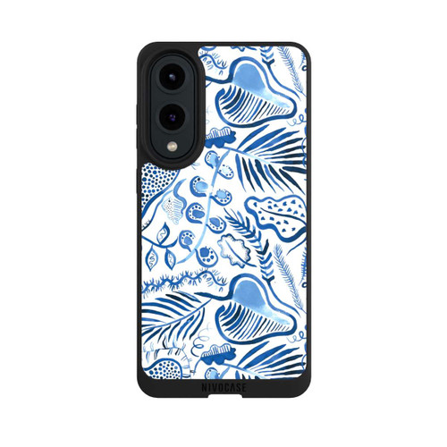 Samsung Galaxy S25 Edge NIVOpure Tropical Forest Leaves Blue