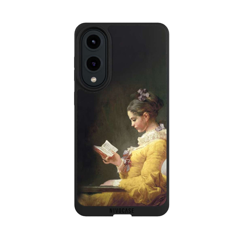 Galaxy S25 Edge NIVOpure Lesendes Mädchen von Jean-Honore Fragonard