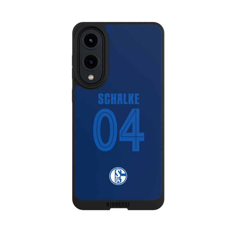 Galaxy S25 Edge NIVOpure Schalke 04 Dunkelblau