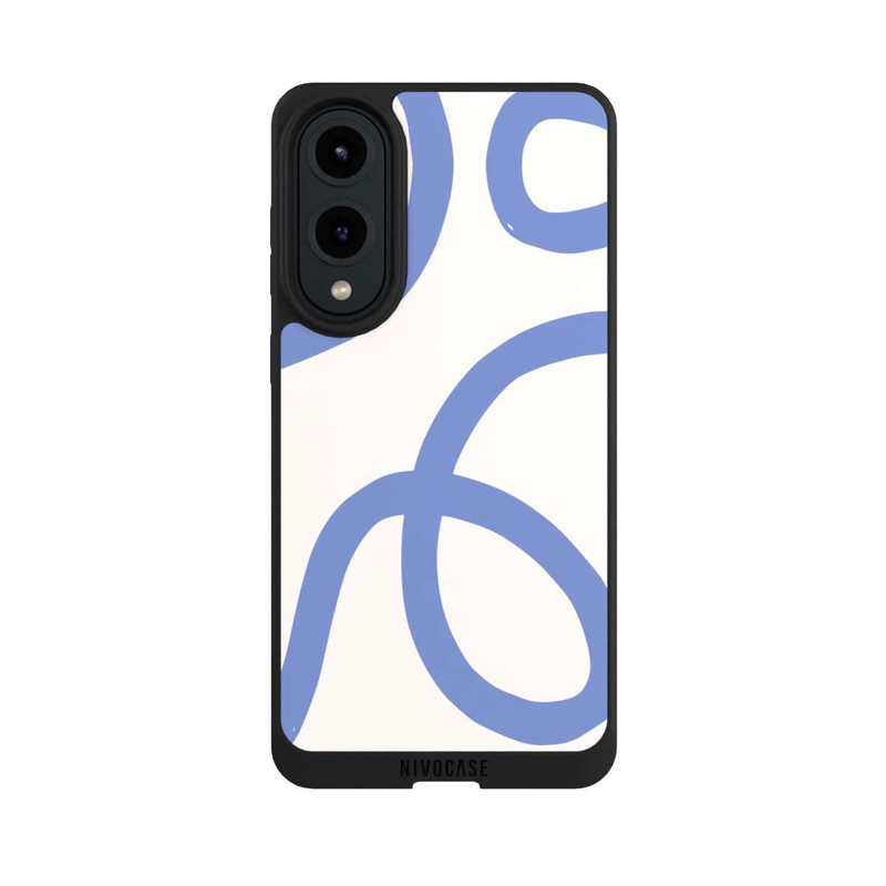 Galaxy S25 Edge NIVOpure Blue Pattern