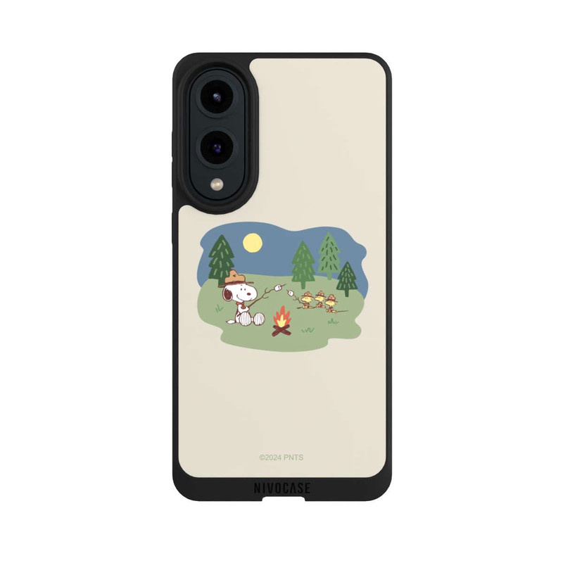 Galaxy S25 Edge NIVOpure Snoopy Lagerfeuer