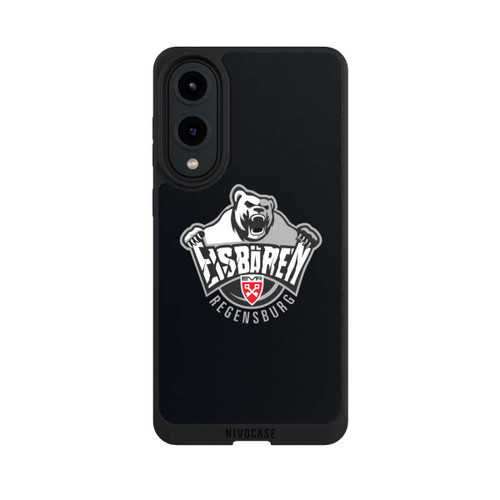 Samsung Galaxy S25 Edge NIVOpure Eisbären Logo Schwarz 