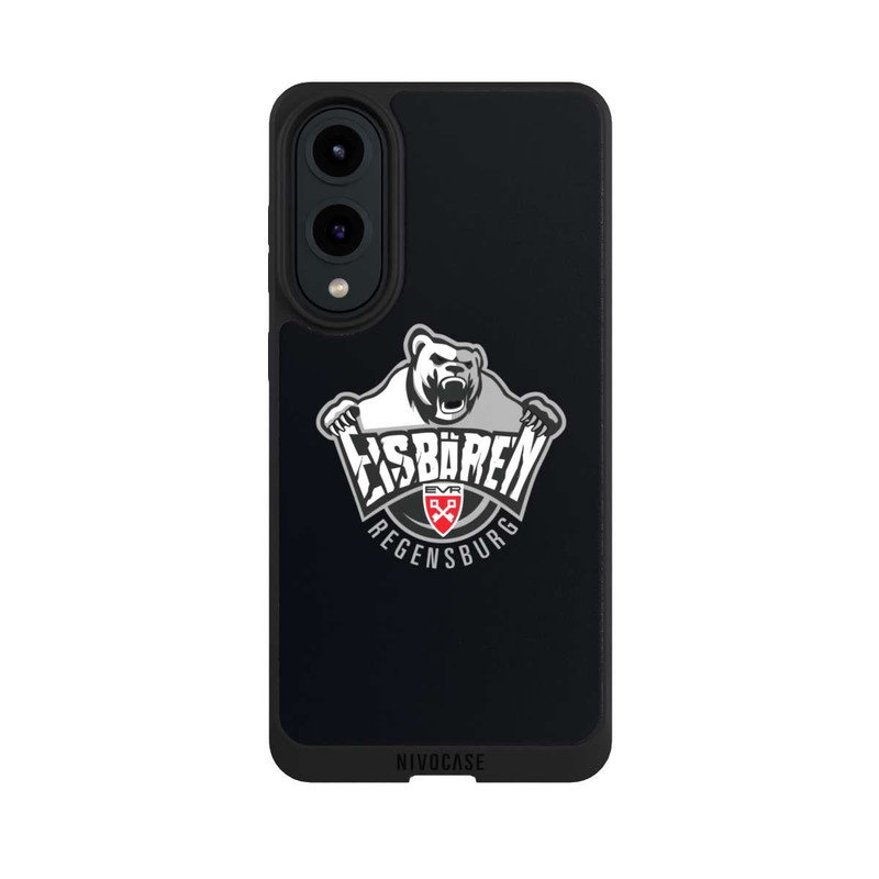 Galaxy S25 Edge NIVOpure Eisbären Logo Schwarz 