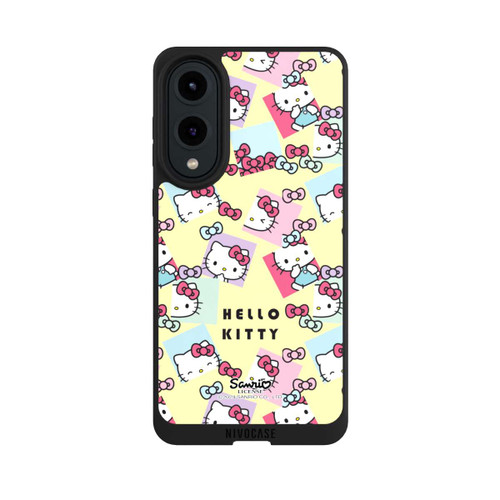 Samsung Galaxy S25 Edge NIVOpure Hello Kitty Pastellmuster