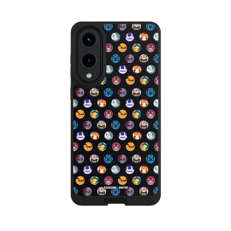 Galaxy S25 Edge NIVOpure Bijuu Muster Schwarz