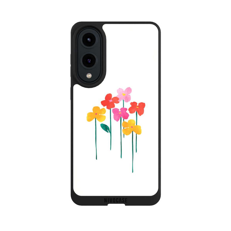 Galaxy S25 Edge NIVOpure Kleine glückliche Blumen