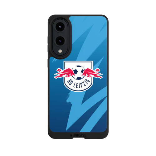 Samsung Galaxy S25 Edge NIVOpure RB Leipzig Pattern Blau