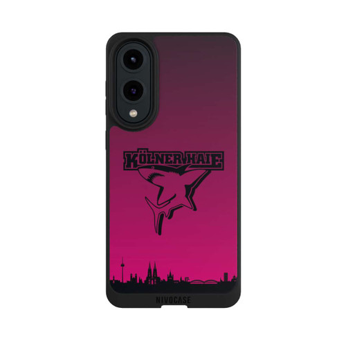Samsung Galaxy S25 Edge NIVOpure Kölner Haie Skyline Pink