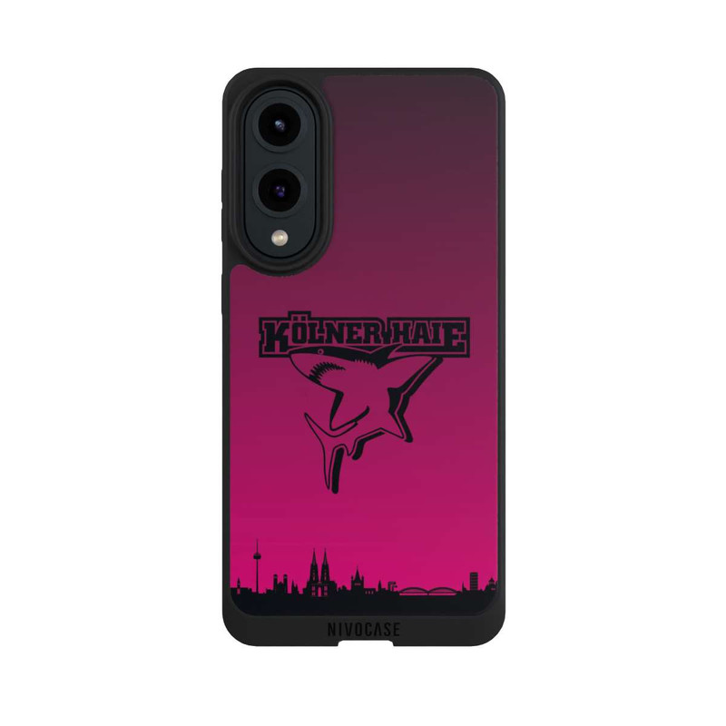 Galaxy S25 Edge NIVOpure Kölner Haie Skyline Pink