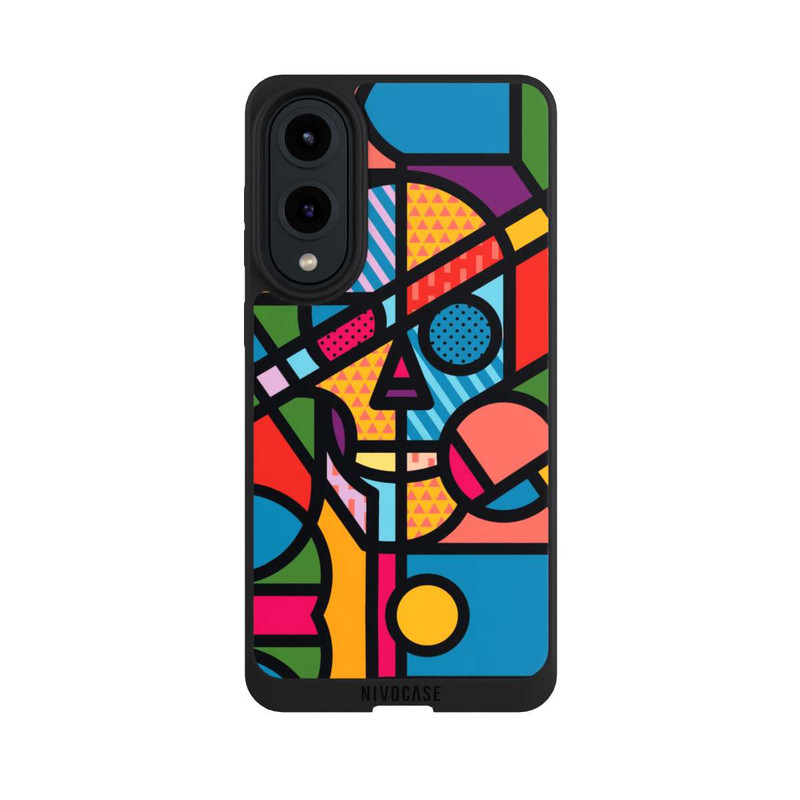 Galaxy S25 Edge NIVOpure Vit Skull Colorful