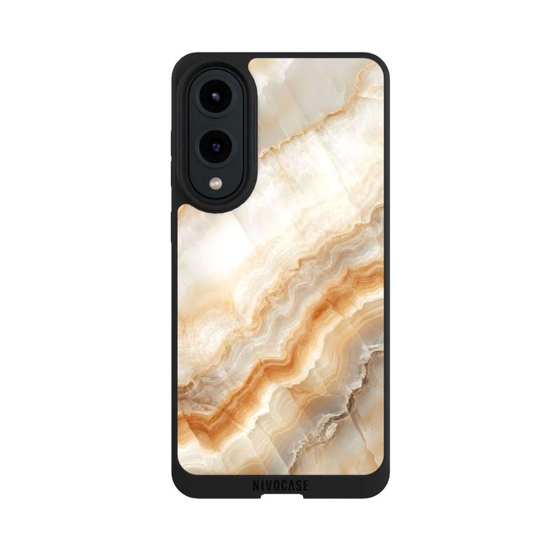 Galaxy S25 Edge NIVOpure Marbre Miel