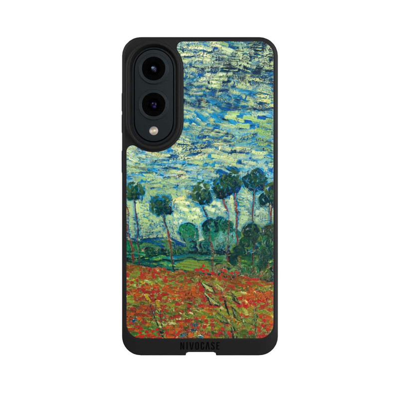 Galaxy S25 Edge NIVOpure Champ de Coquelicots de Vincent van Gogh
