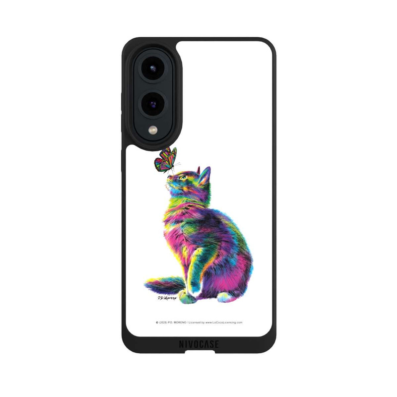 Galaxy S25 Edge NIVOpure Katze verspielt