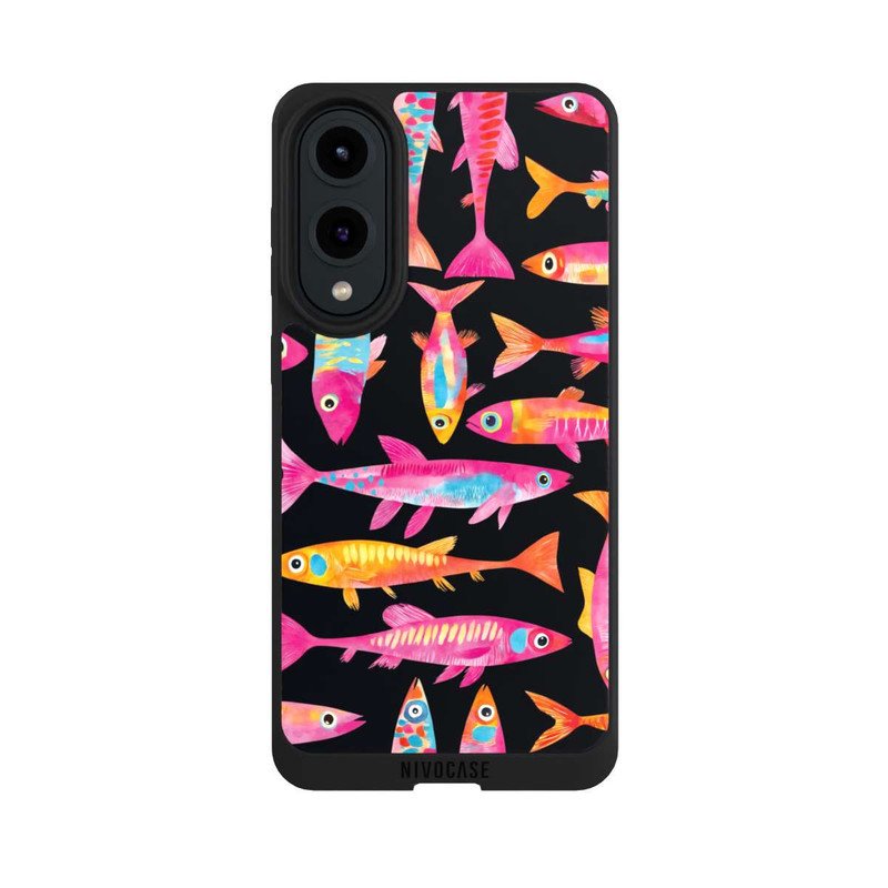 Galaxy S25 Edge NIVOpure Funky Fish Parade