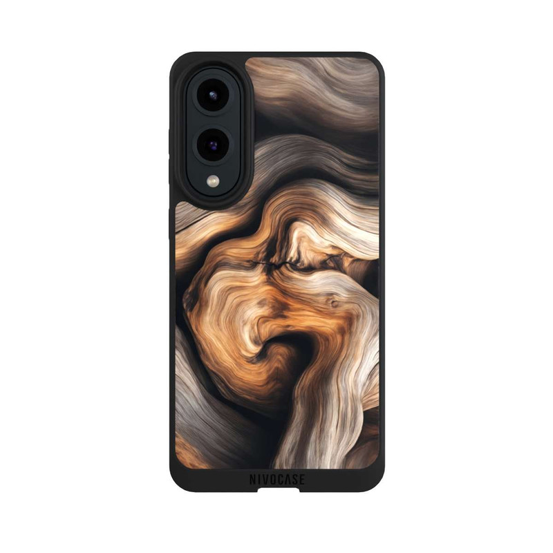 Galaxy S25 Edge NIVOpure Rustic Wood with AI