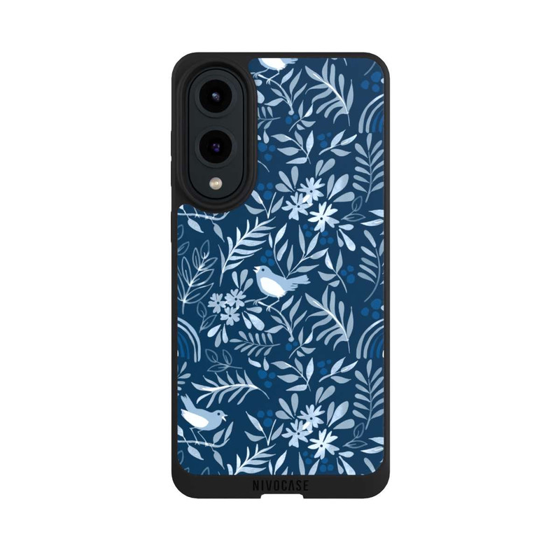 Galaxy S25 Edge NIVOpure Classic Blue Pattern