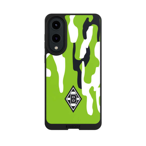 Samsung Galaxy S25 Edge NIVOpure Borussia Raute Grün Weiß Schwarz