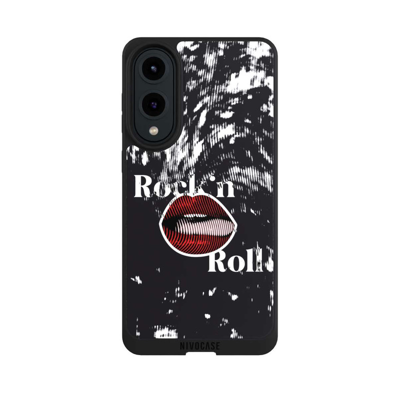 Galaxy S25 Edge NIVOpure Rock 'n Roll Grid Art