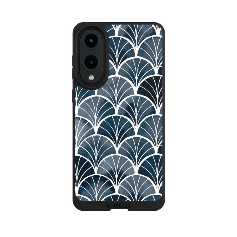 Galaxy S25 Edge NIVOpure Botanical Breeze Art Deco Grey