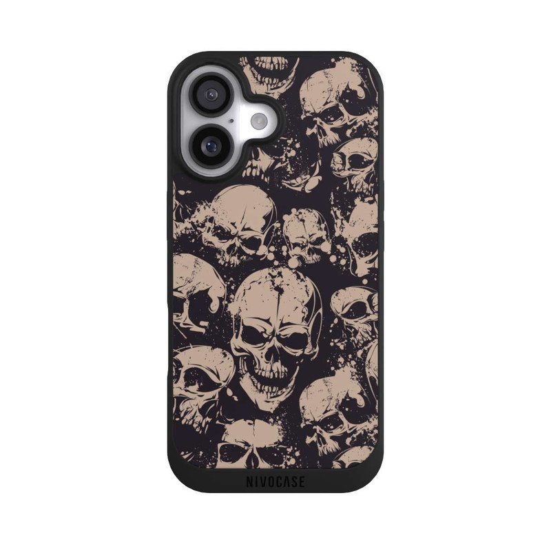 iPhone 17 NIVOpure Halloween Totenköpfe