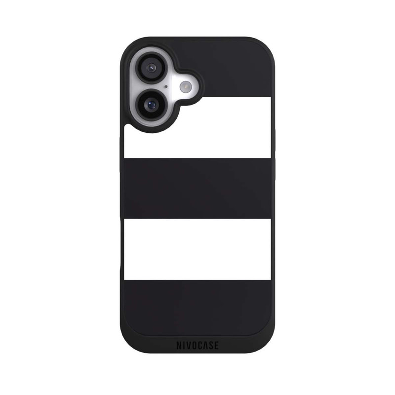 iPhone 17 NIVOpure Stripes - Black & White