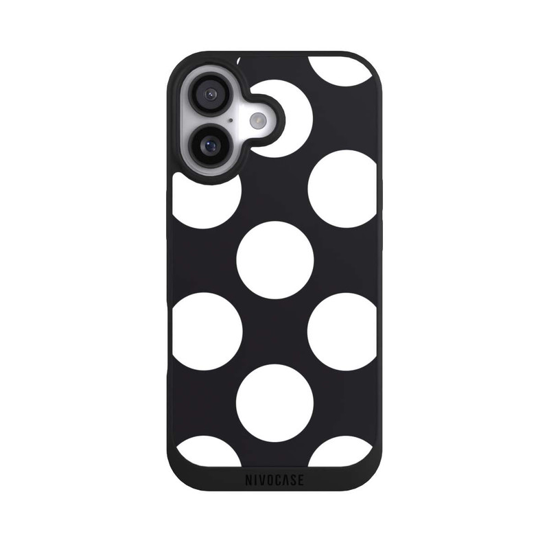 iPhone 17 NIVOpure Gros points - Noir