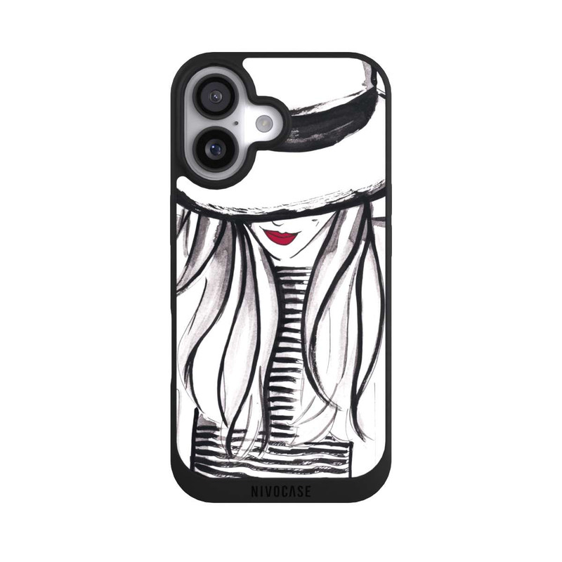 iPhone 17 NIVOpure Fille avec Chapeau
