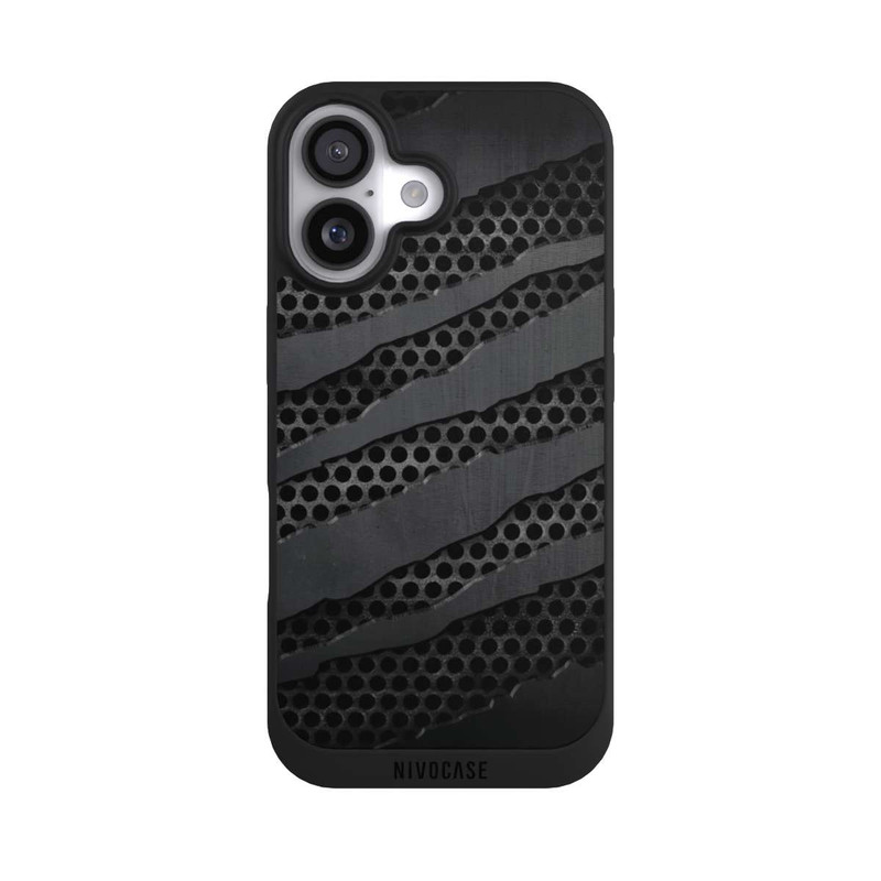 iPhone 17 NIVOpure Griffures Métalliques Grises