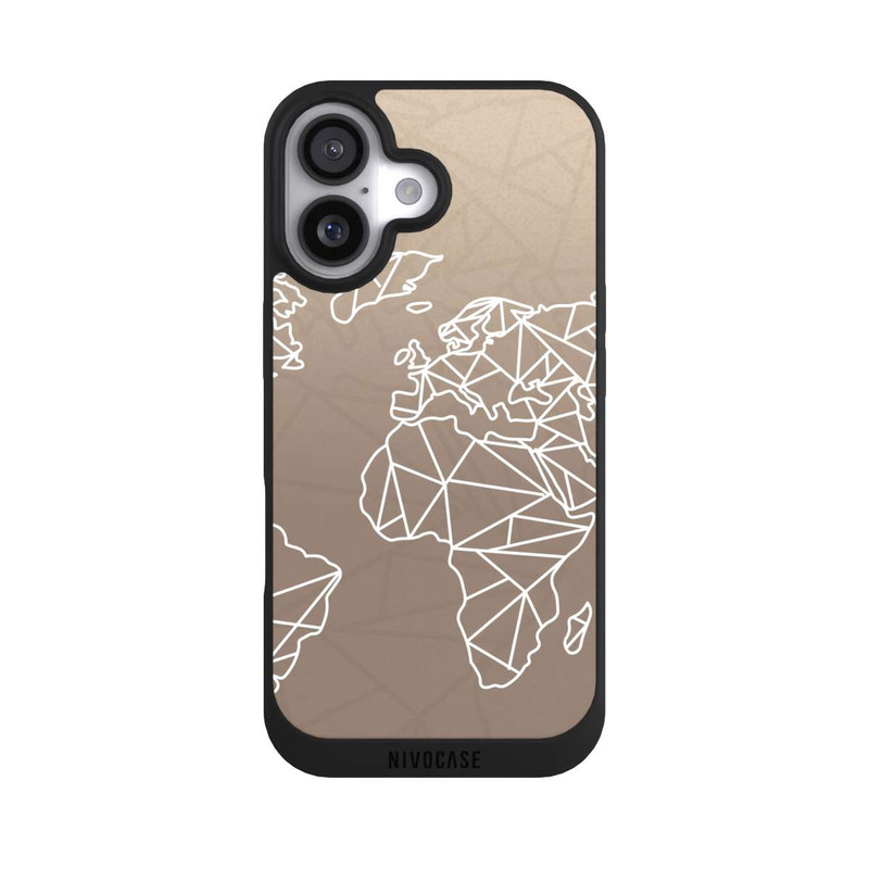 iPhone 17 NIVOpure Worldmap Polygon