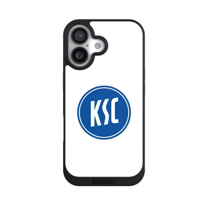 iPhone 17 NIVOpure KSC Logo auf Weiß