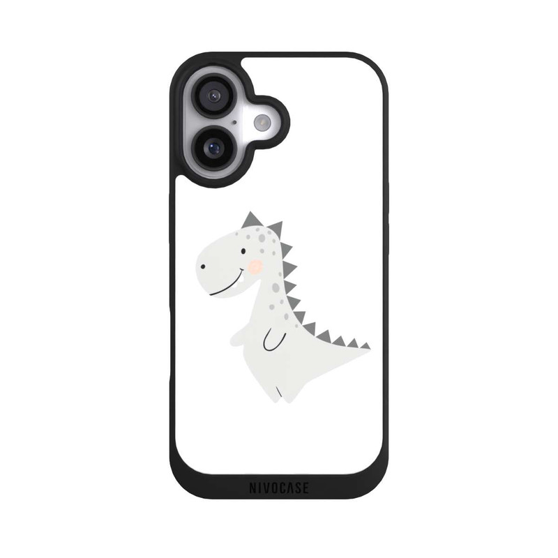 iPhone 17 NIVOpure Grauer Dino