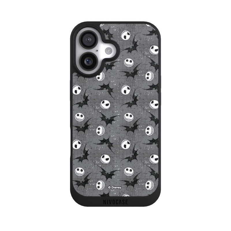 iPhone 17 NIVOpure Jack Grey Pattern Tim Burtons Nightmare before Christmas