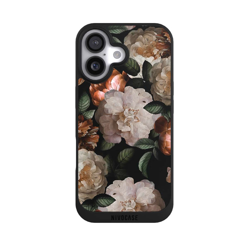iPhone 17 NIVOpure Tapete mit Kupferrosen