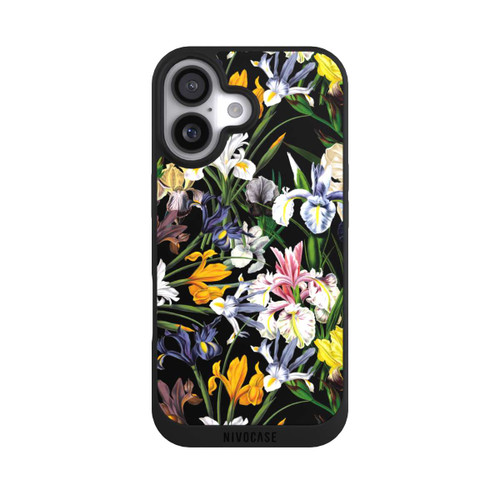  NIVOpure Dunkle Wildblumentapete