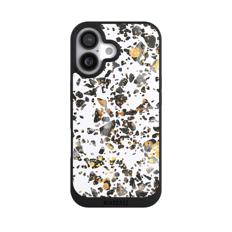 iPhone 17 NIVOpure Gold Speckled Terrazzo