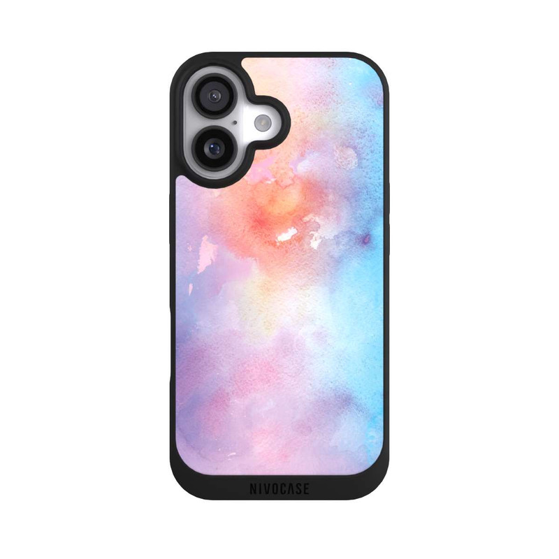 iPhone 17 NIVOpure Aquarellzeichnung Helle Farben