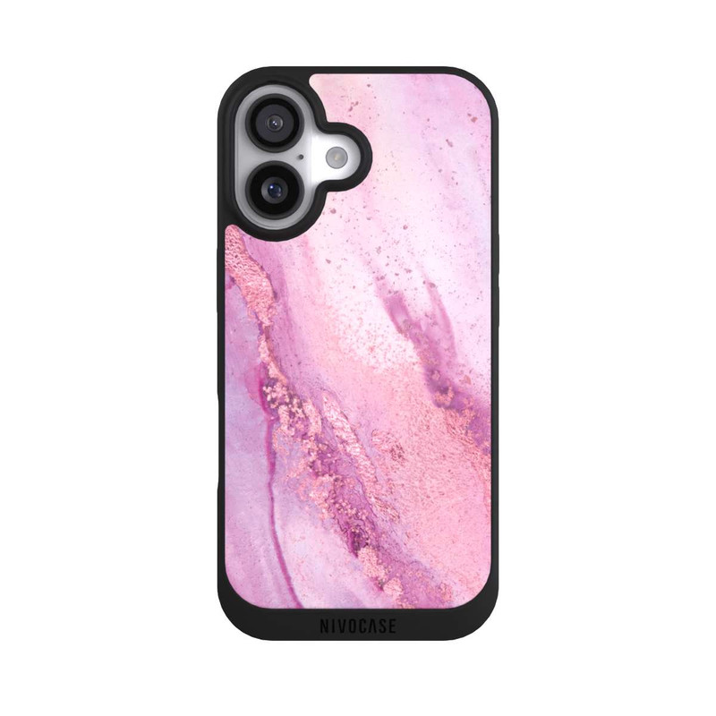 iPhone 17 NIVOpure Encre murale en marbre violet