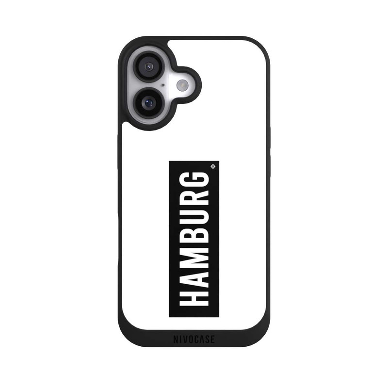 iPhone 17 NIVOpure HSV Hamburg Schwarz Weiss