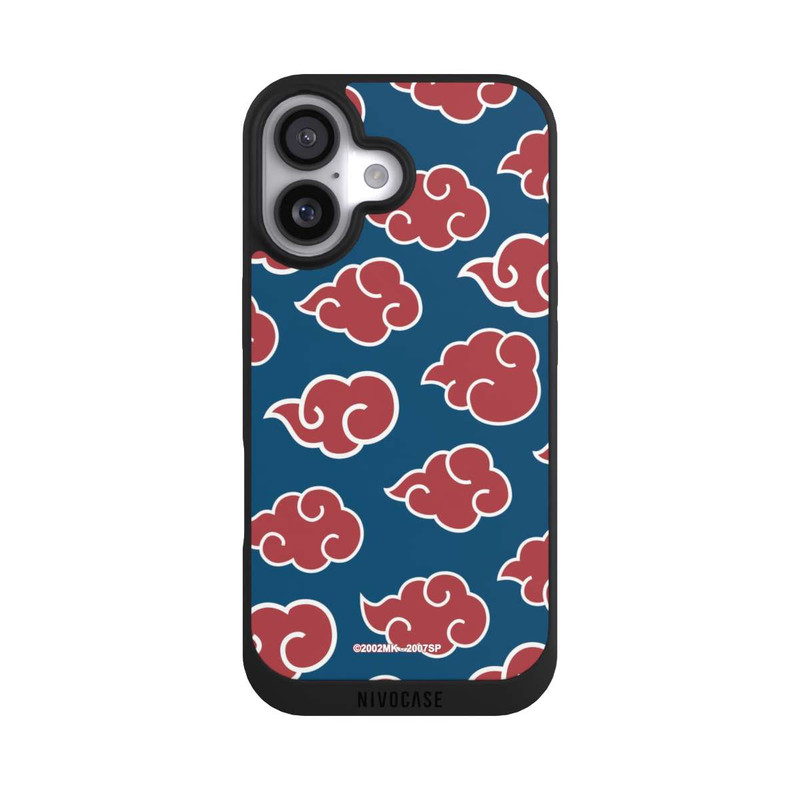 iPhone 17 NIVOpure Akatsuki Pattern Blue
