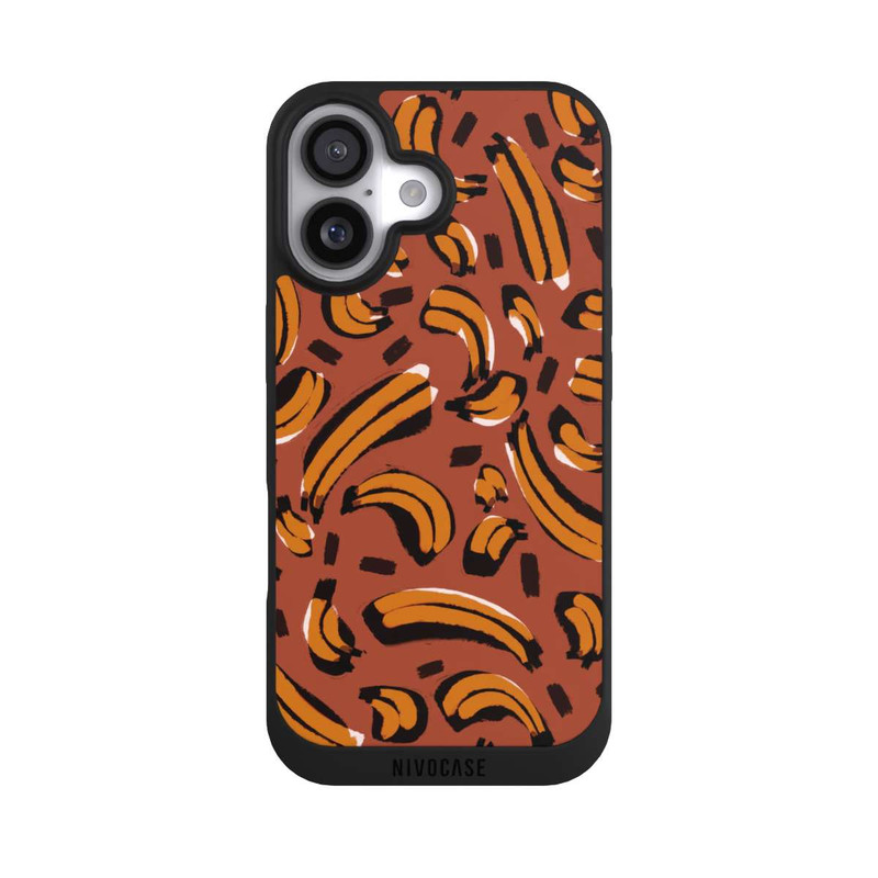 iPhone 17 NIVOpure Abstrakte Bananen Muster