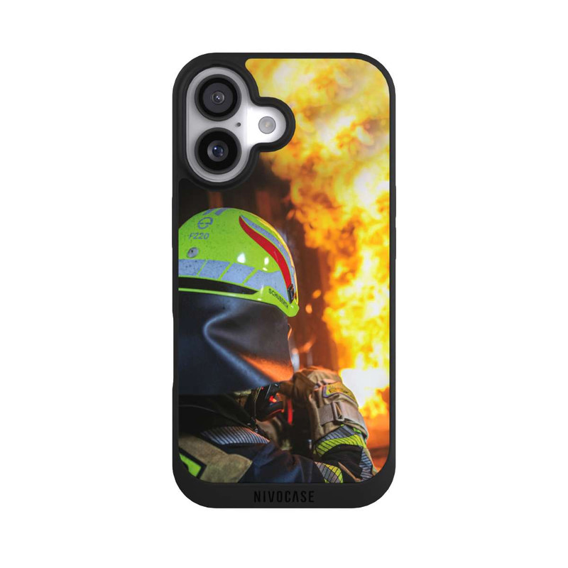 iPhone 17 NIVOpure Feuerwehrmann Gefährlicher Brand