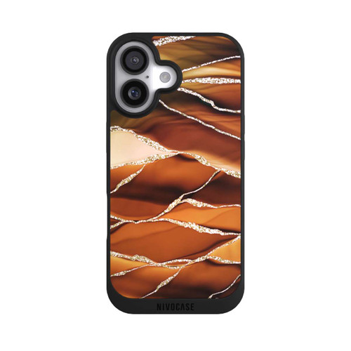  NIVOpure Brown Marble Stripes Glitter Look