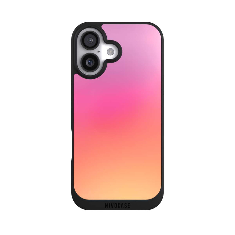 iPhone 17 NIVOpure Pastell Rosa Glitch