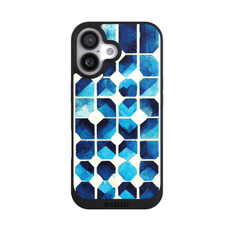 iPhone 17 NIVOpure Blaues Muster