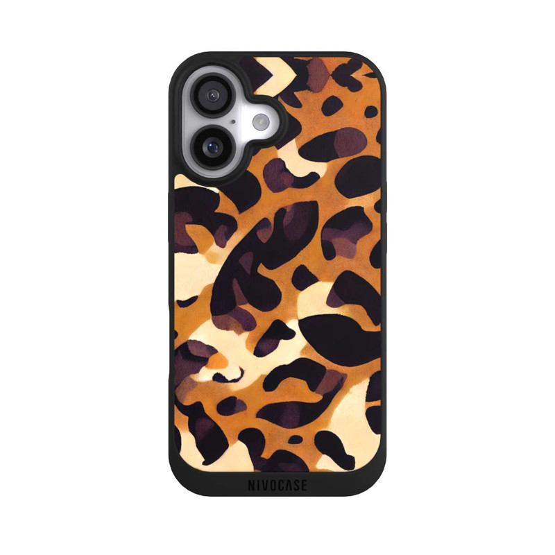 iPhone 17 NIVOpure Leo Pattern hellbraun