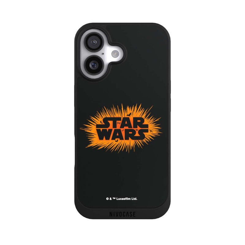 iPhone 17 NIVOpure Star Wars Logo Orange Halloween Explosion