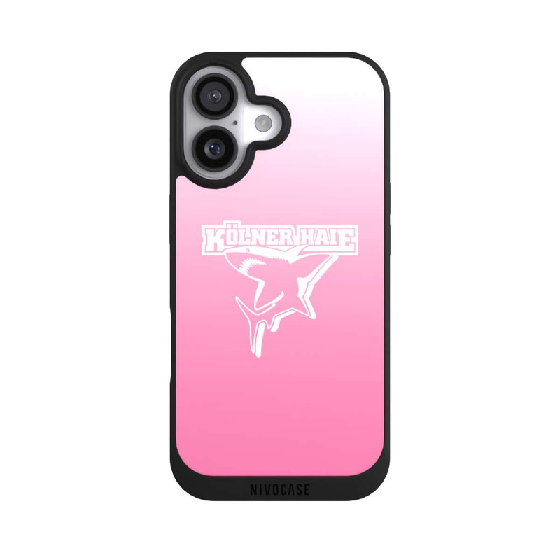 iPhone 17 NIVOpure Kölner Haie Weiß Rosa