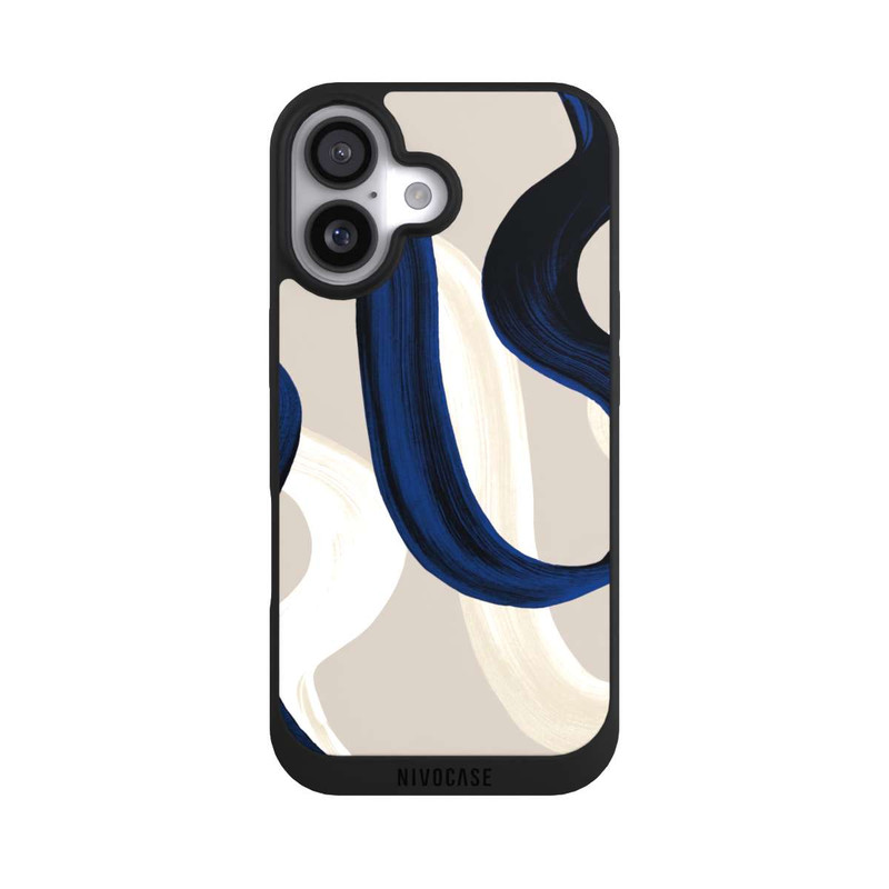 iPhone 17 NIVOpure Traits de pinceau abstraits 80