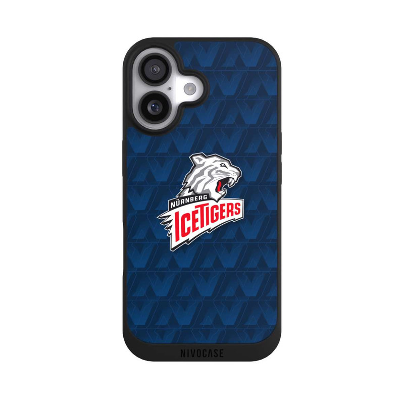 iPhone 17 NIVOpure Nürnberg Ice Tigers Logo Muster