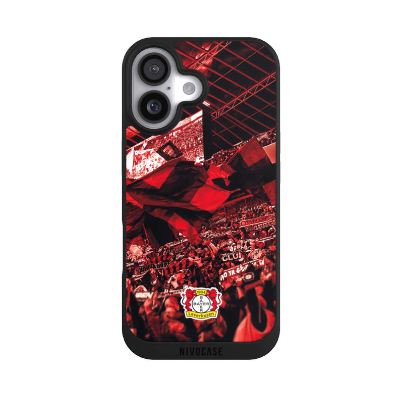 iPhone 17 NIVOpure Bayer 04 Leverkusen Fankurve Rot